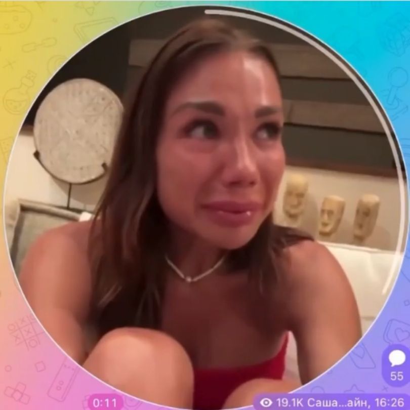 Rosyjska influencerka lamentuje nad zablokowaniem Instagrama