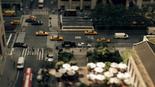 Dzień z życia miniaturowego Nowego Jorku, czyli piękny efekt tilt-shift [wideo] 1
