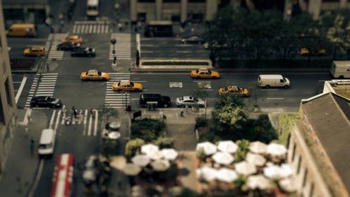 Dzień z życia miniaturowego Nowego Jorku, czyli piękny efekt tilt-shift [wideo]