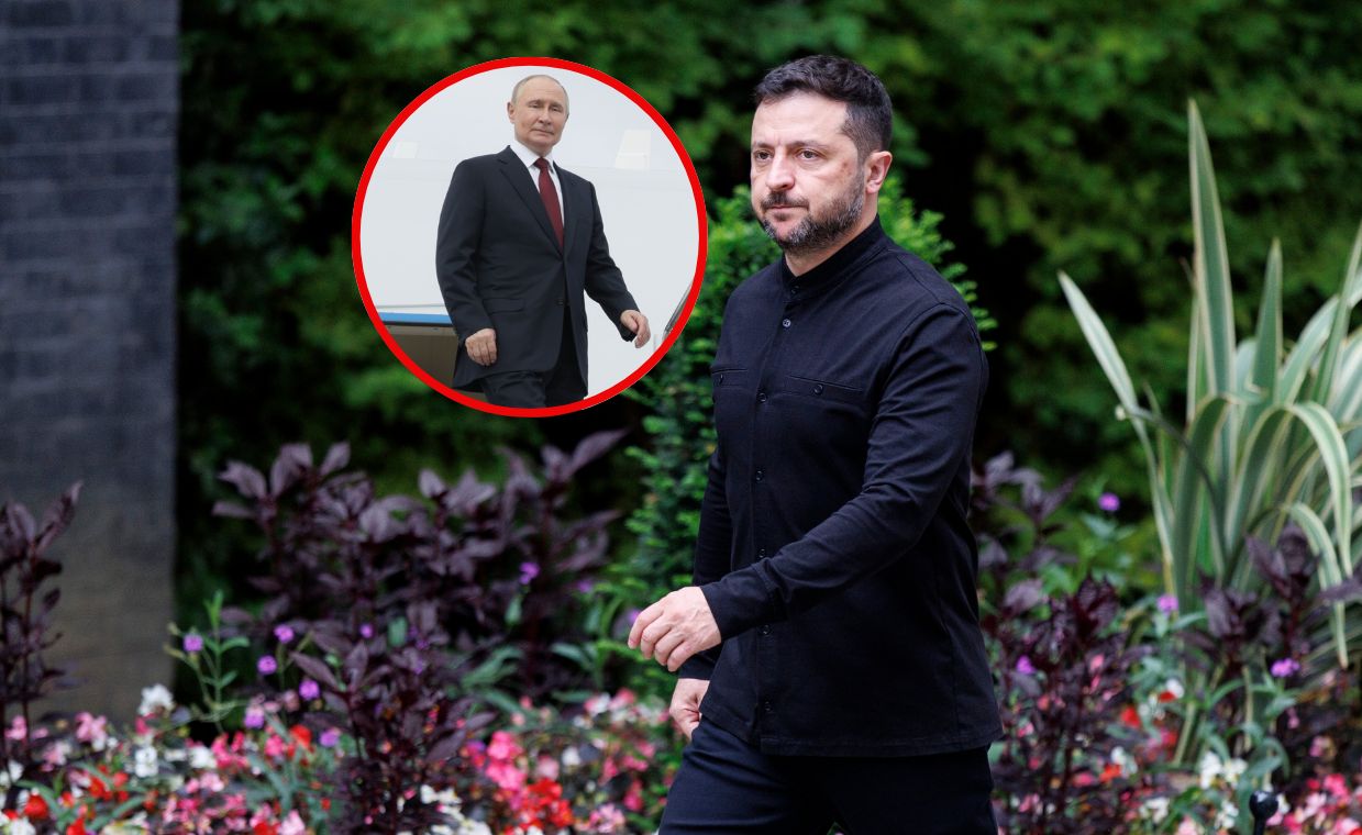 Wołodymyr Zełenski miał odrzucić żądanie Władimira Putina ws. Donbasu