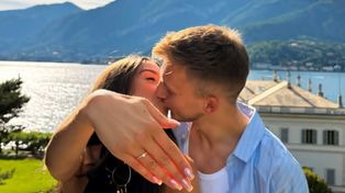 Piłkarz Stali Mielec się oświadczył. Klaudia powiedziała "tak"