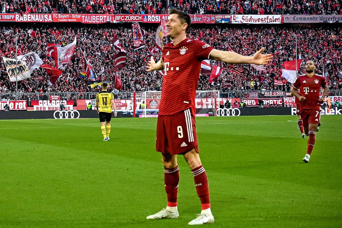 Robert Lewandowski i Bayern Monachium na trzy kolejki przed końcem sezonu zostają mistrzami Niemiec 