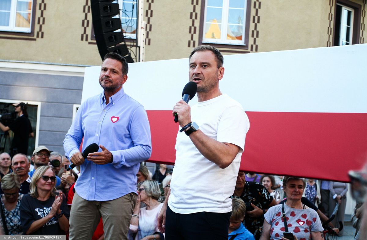 Rafał Trzaskowski i Sławomir Nitras