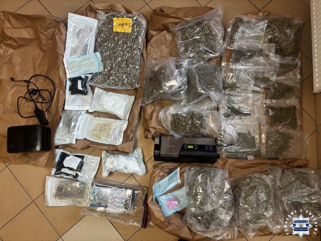 Świętokrzyscy policjanci rozbili narkotykowy proceder.
