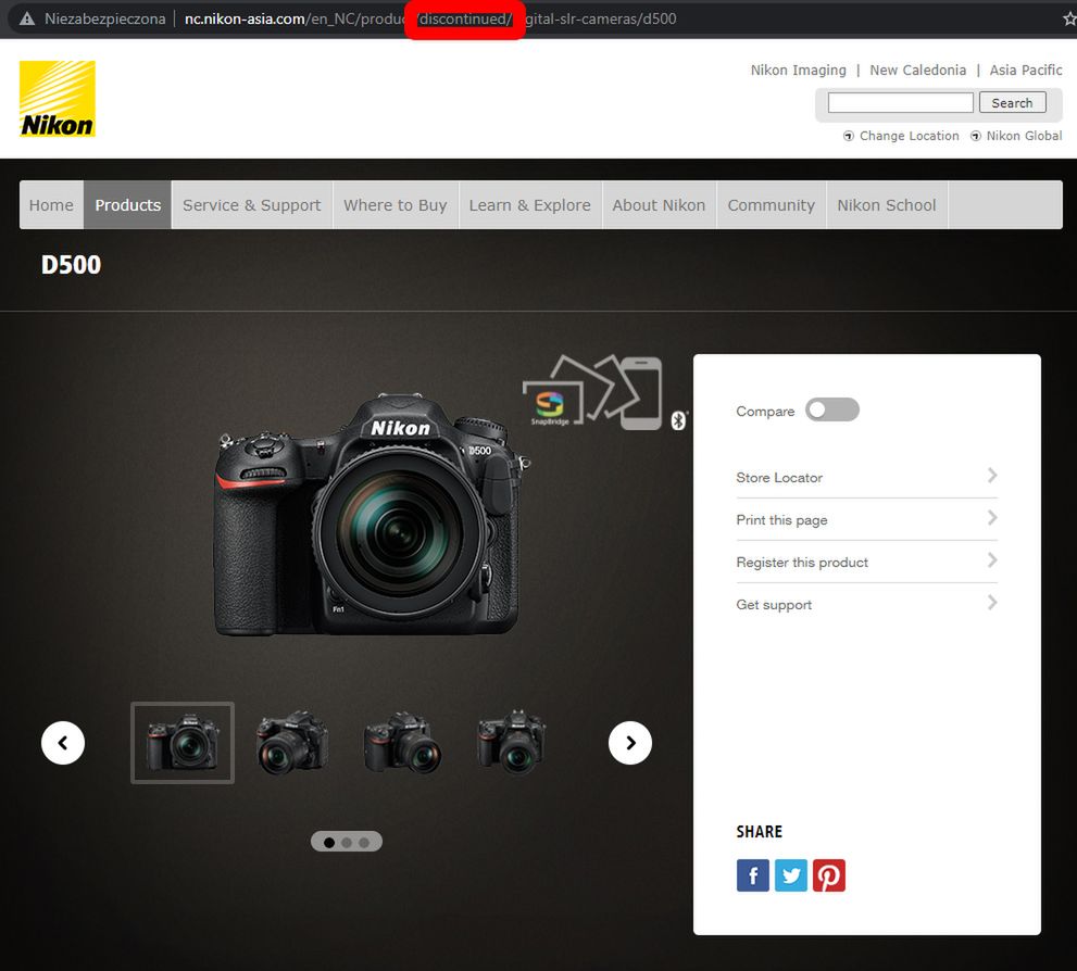 Nikon D500 znika z azjatyckiego rynku. Co to może oznaczać? 2