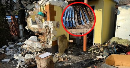 Pożar na działkach. A potem takie odkrycia. Zarzuty dla dwóch osób
