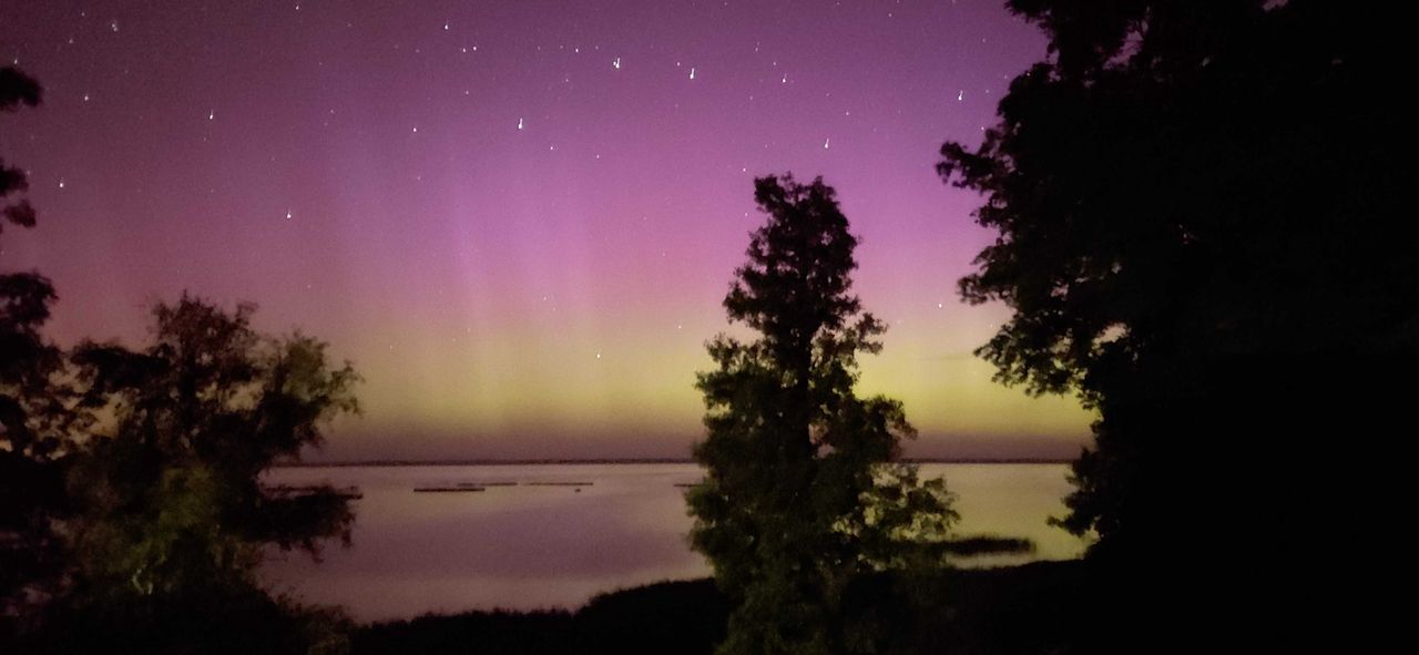 Zorza polarna nad Polską