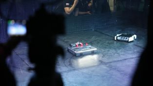 Katowice: Walki robotów. Rywalizują konstrukcje i ich operatorzy
