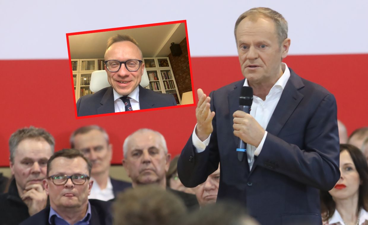 Dostał serię pytań. Polityk PiS nie wiedział, że chodzi o Tuska