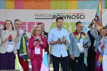 Pojawił się na paradzie. Rafał Trzaskowski zabrał głos