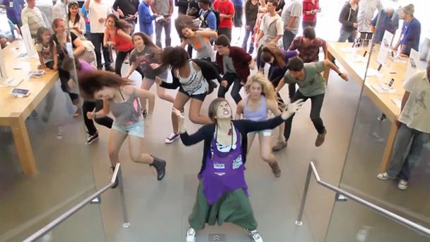 Zatańcz w Apple Store – nadchodzi nowa moda? [wideo] 1