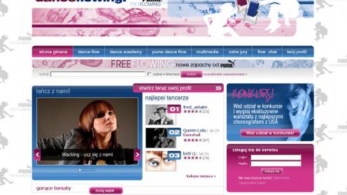 DanceFlowing.pl - od Wirtualnej Polski dla miłośników tańca 1