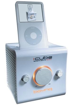 iCube - dźwiękowy sześcian dla iPoda