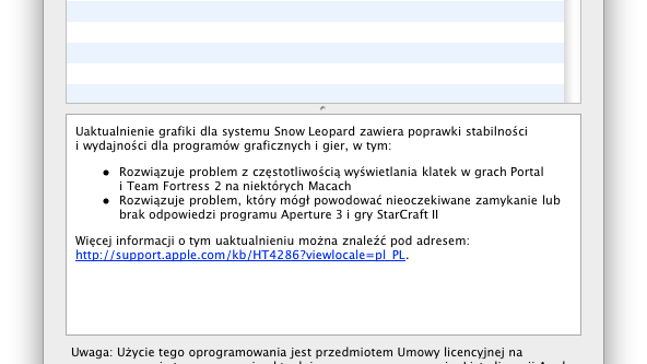 Uaktualnienie w Mac OS X dla graczy i fotografów 1