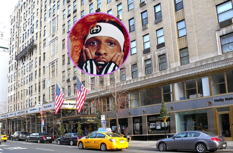 A$AP Rocky próbował dostać się do hotelu The Carlyle