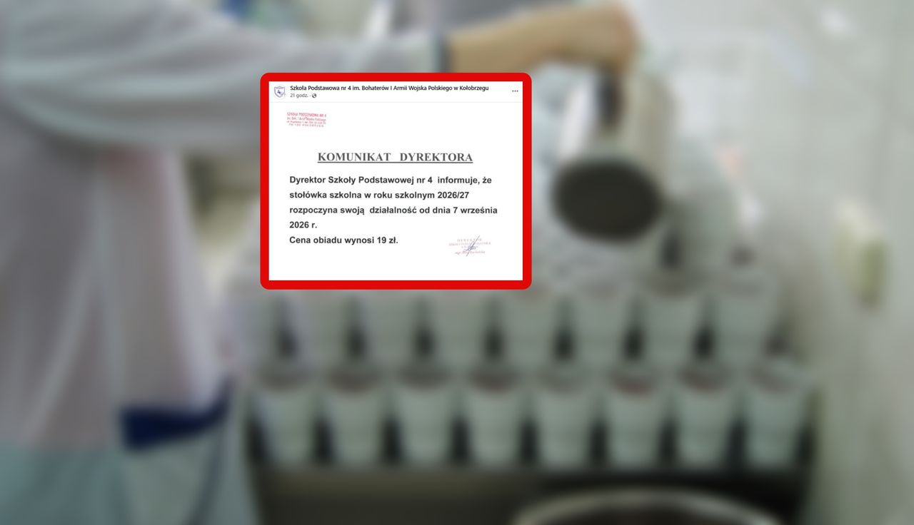 "Komunikat dyrektora". Gotowi? Oto cena obiadu w Kołobrzegu