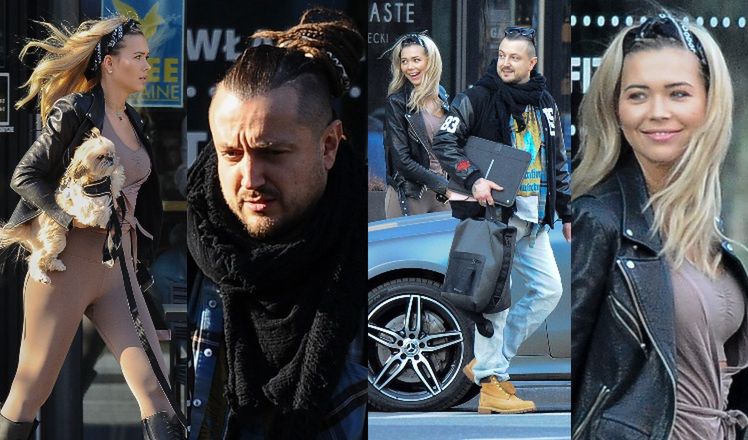 Sandra Kubicka i Baron zostawiają psy w mercedesie i randkują w restauracji (ZDJĘCIA)