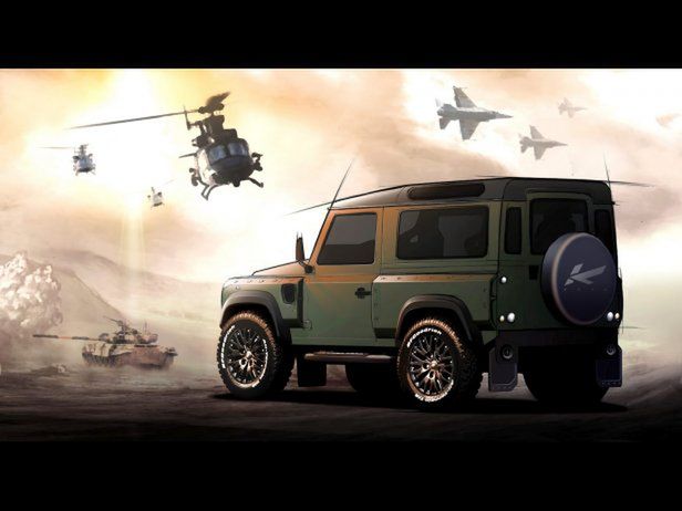 Na razie rysunki – Project Kahn Defender 17 Concept (2012)