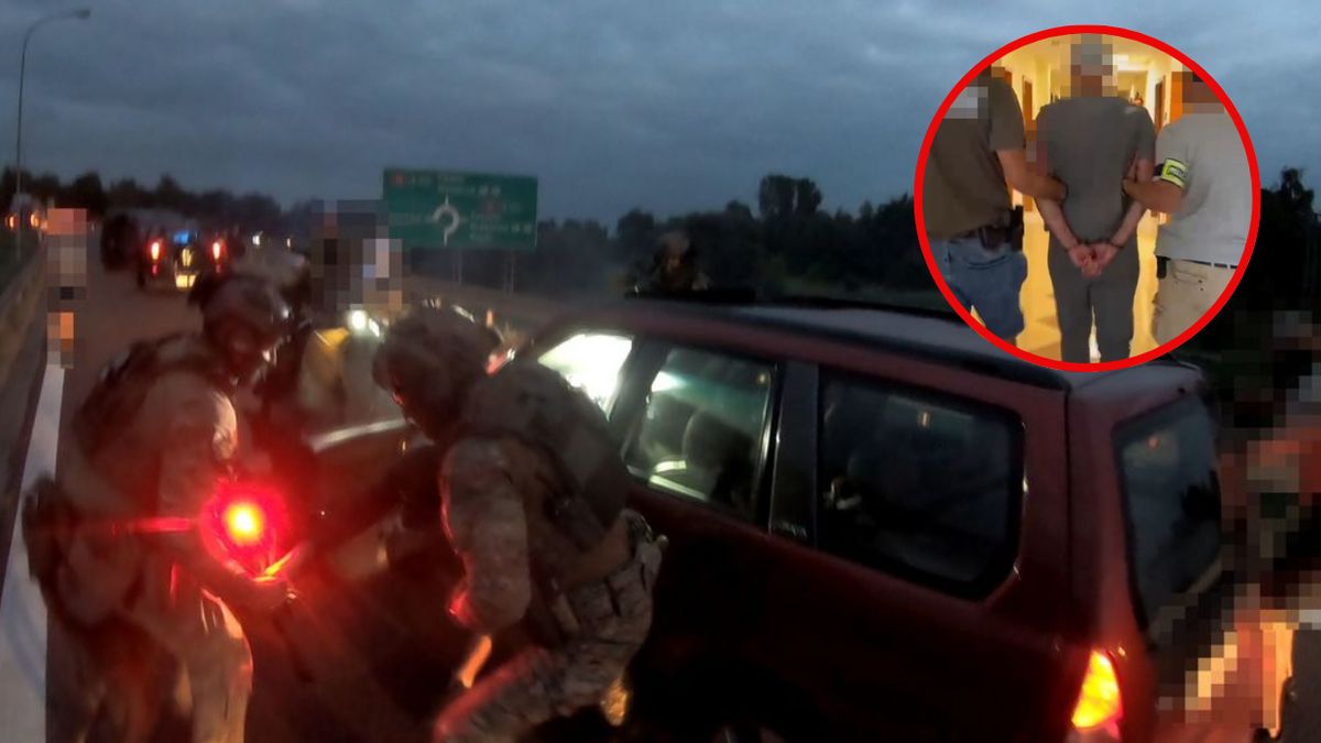 Zatrzymanie 35-latka powiązanego ze środowiskiem pseudokibiców