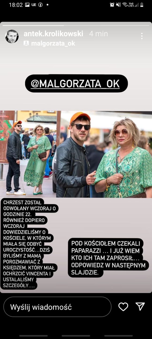 Joanna Opozda przerywa milczenie i UDERZA w Antka Królikowskiego