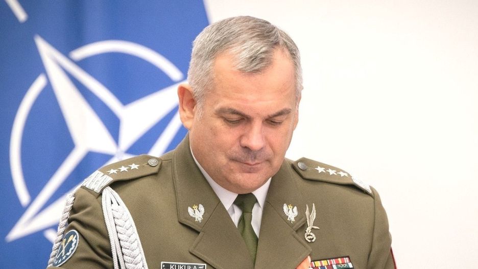 Generał Wiesław Kukuła, szef