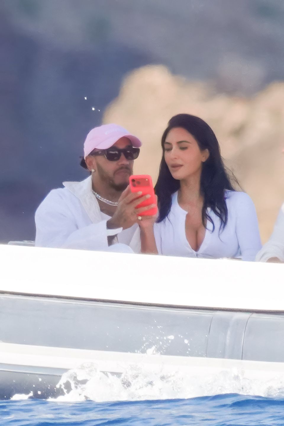 Kim Kardashian i Lewis Hamilton 