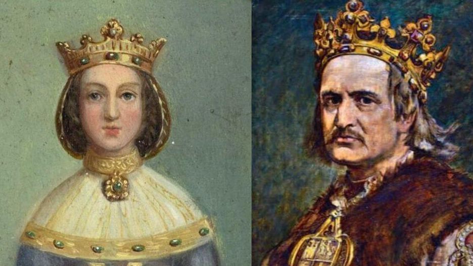Anna Cylejska i Władysław Jagiełło