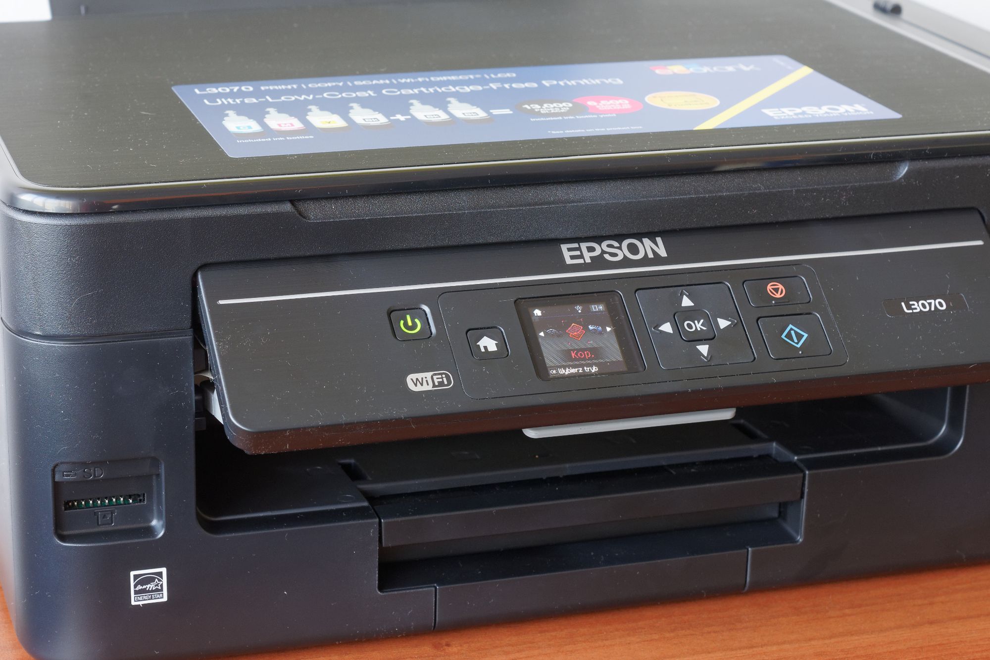 EcoTank ITS L3070 wydajny, tani druk, skan i ksero czyli 3w1 od Epsona 2