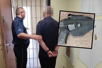 Źle zaparkował. Pijany 59-latek z bronią groził śmiercią sąsiadowi