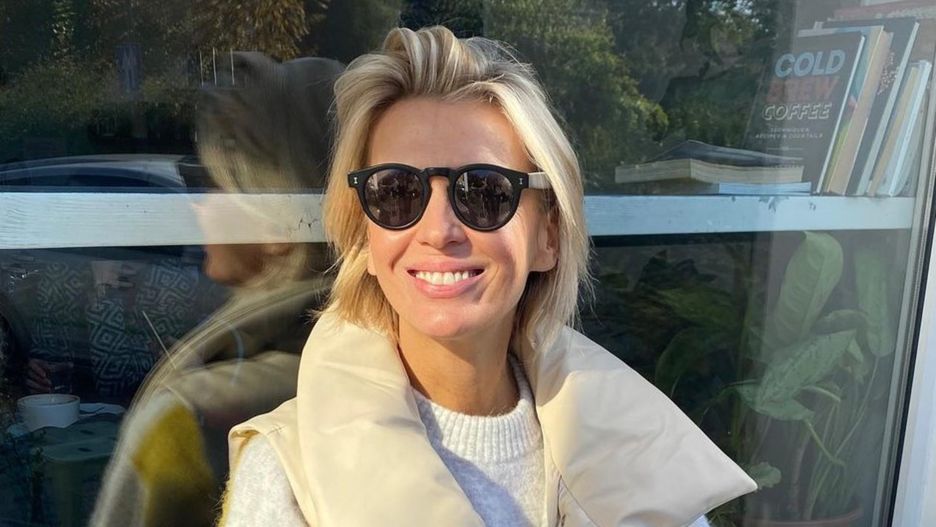 Magda Mołek chętnie nosi pikowane bezrękawniki 
