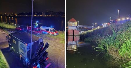 Akcja służb na Odrze. Świadek widział kobietę z dzieckiem