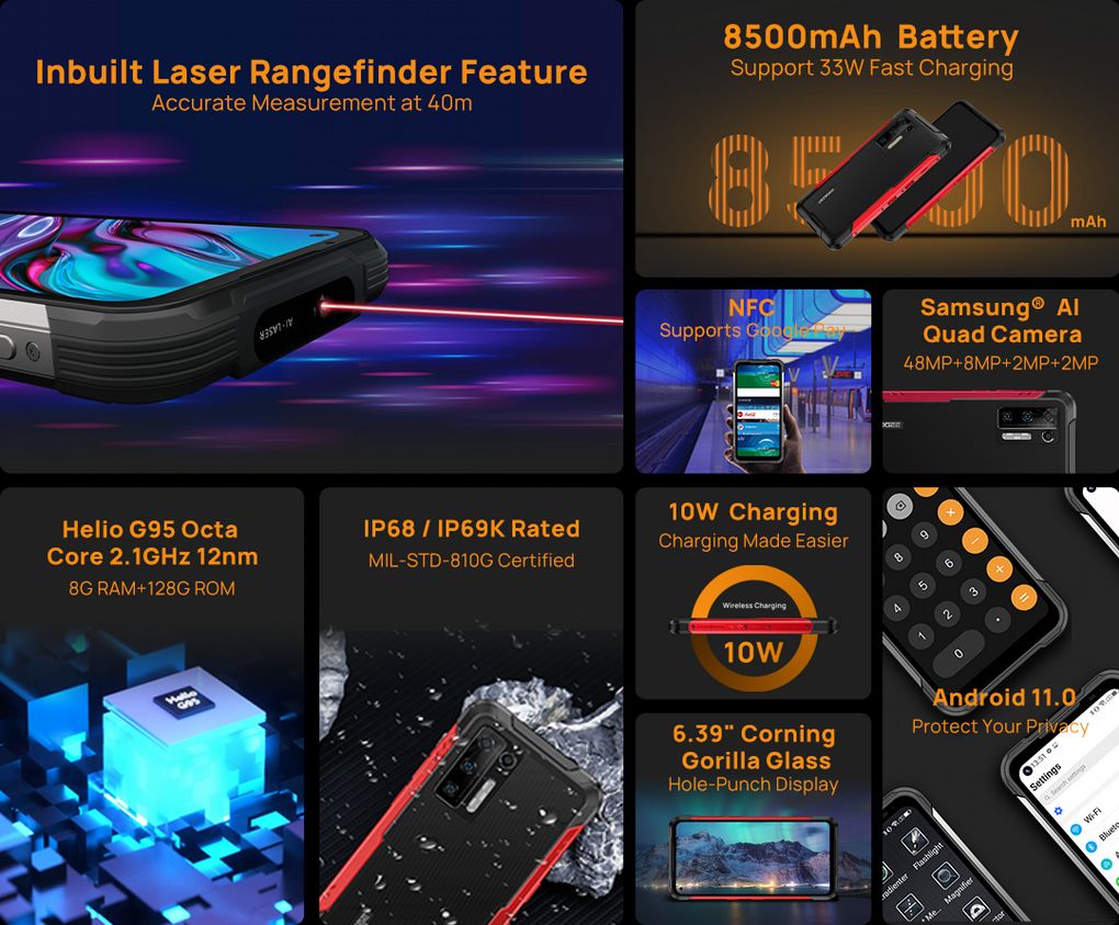 Doogee S97 Pro zostanie wprowadzony na rynek z wbudowanym dalmierzem laserowym