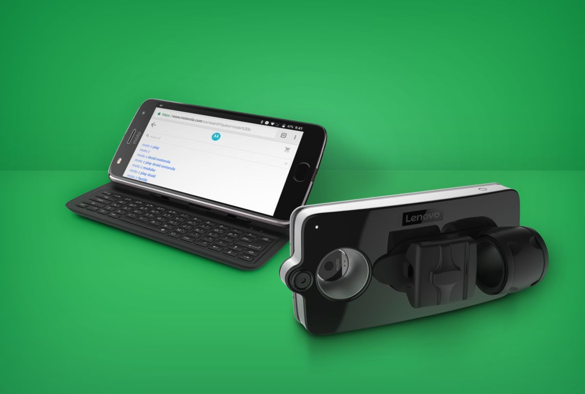 Lenovo Vital i Livermorium Slider Keyboard, czyli nowe Moto Mods