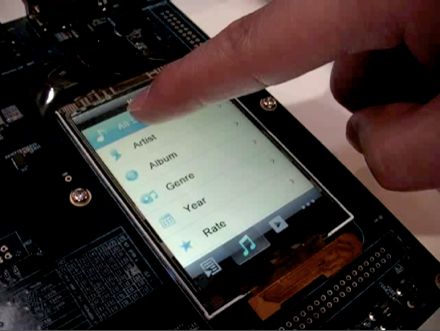 CeBIT 2008: System operacyjny Meizu MiniOne M8 1
