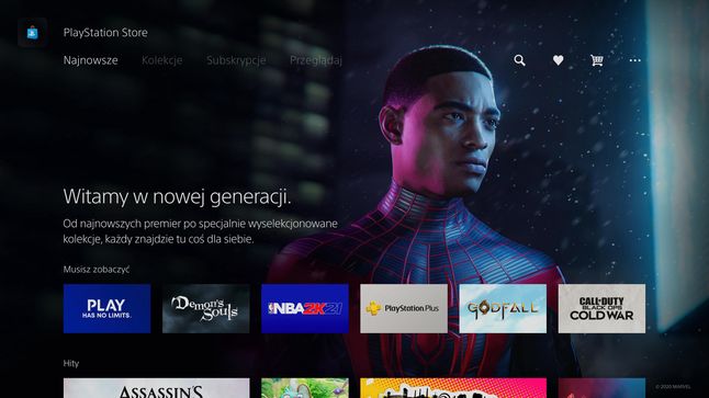 PlayStation 5 - PS Store