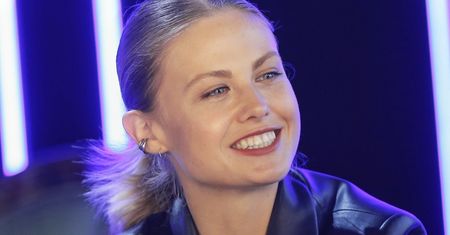 Wyglądała obłędnie na ściance. Ale show skradły buty