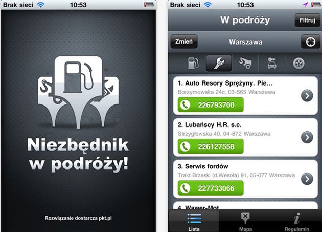 Polskie aplikacje przydatne w podróży 2