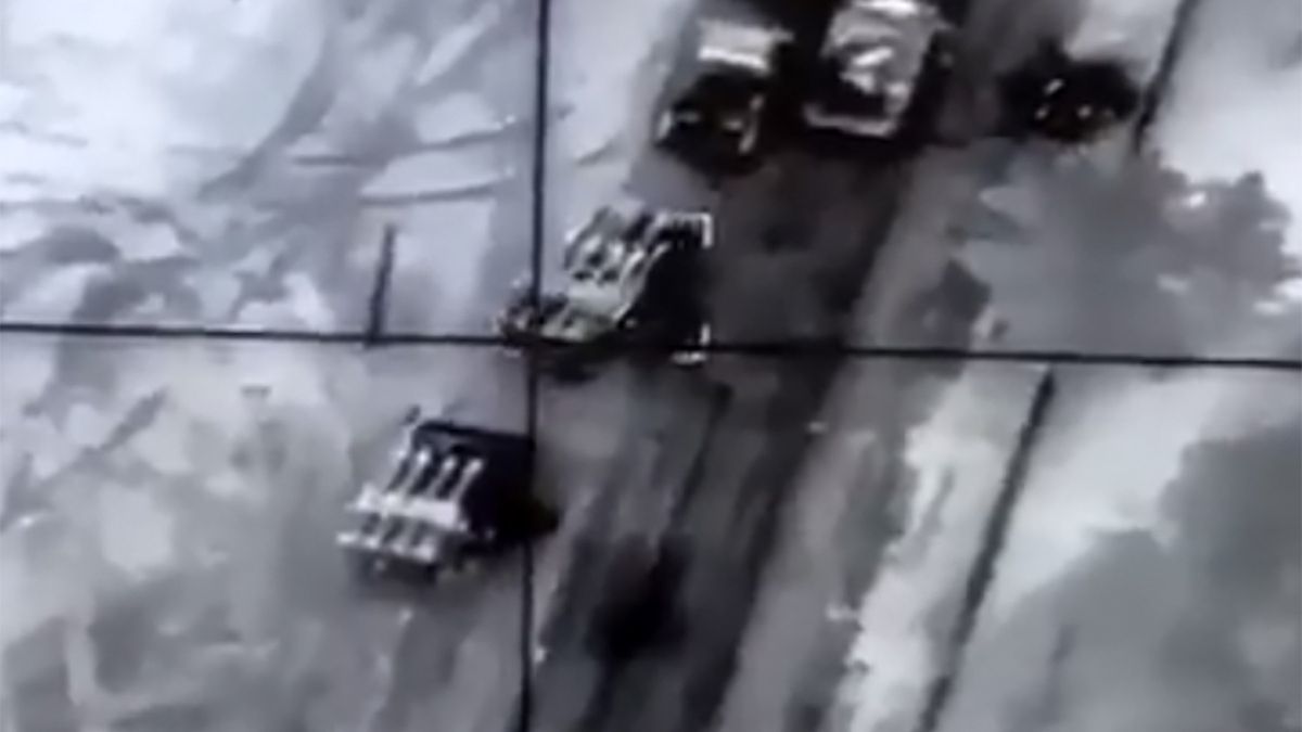 Dron bojowy zlikwidował rosyjską wyrzutnię rakiet Buk