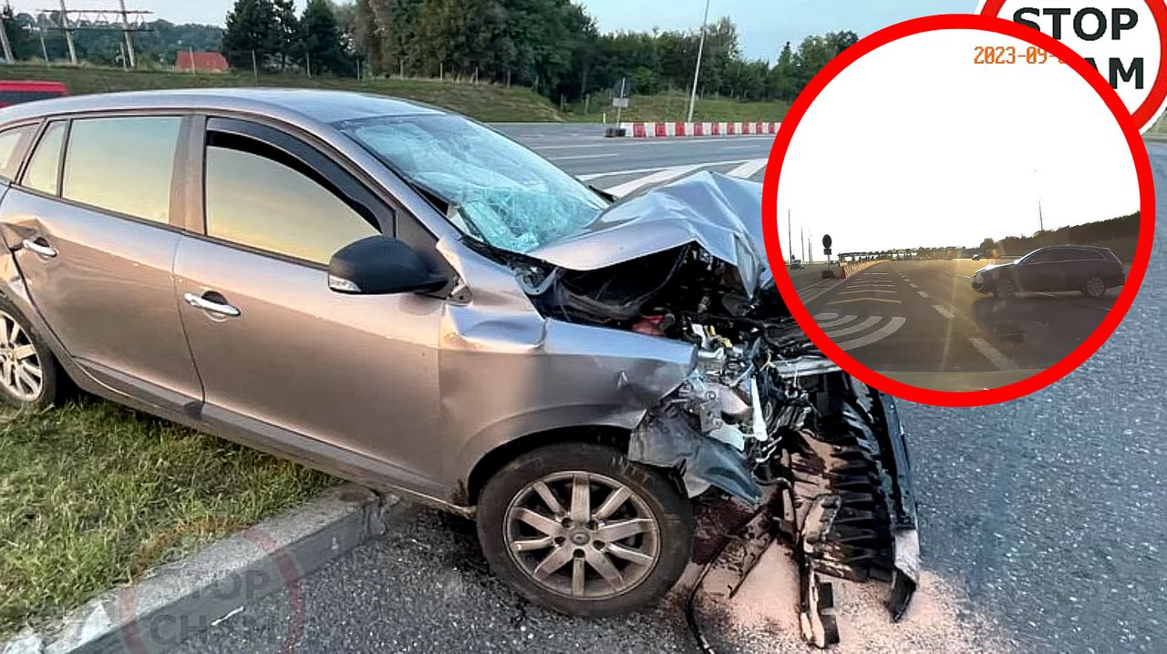 Zawracanie na autostradzie A4