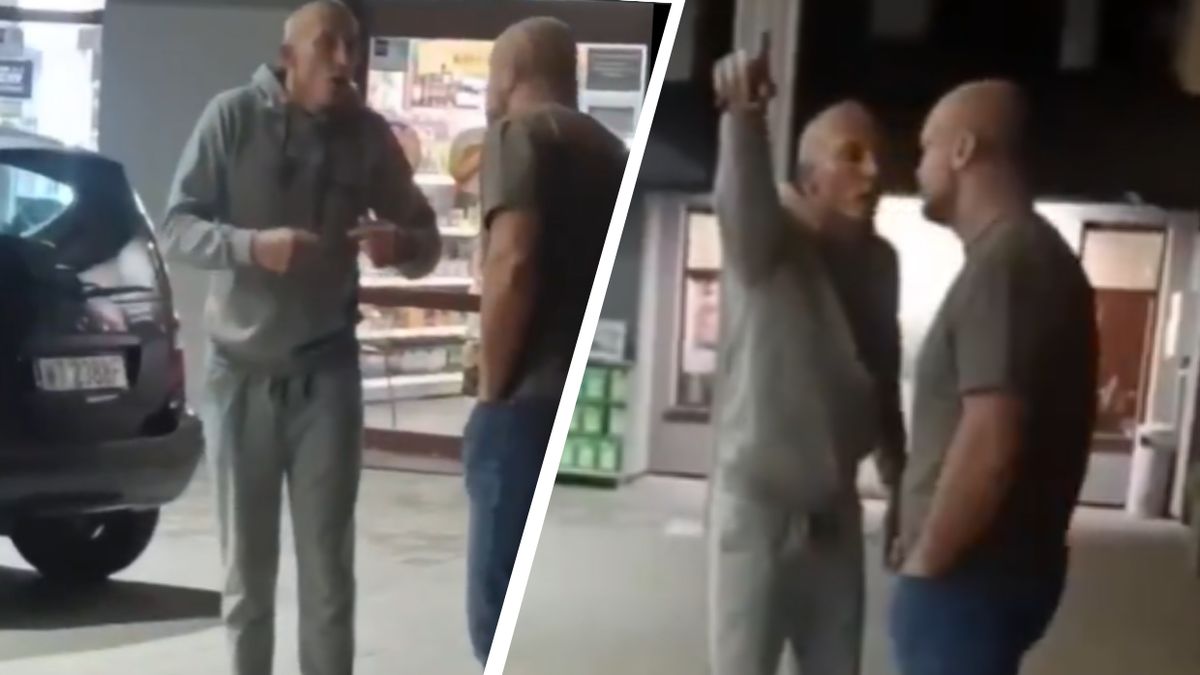 Incydent na stacji paliw. Screen @Ekonomat