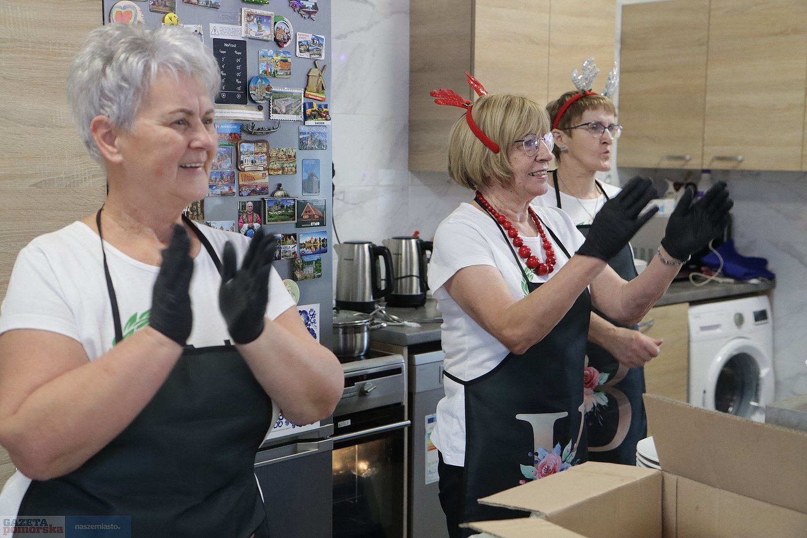 Tak przebiegała wizyta Mikołaja w Dziennym Domu Pobytu w Urszulewie gmina Fabianki, 9 grudnia 2025 roku.