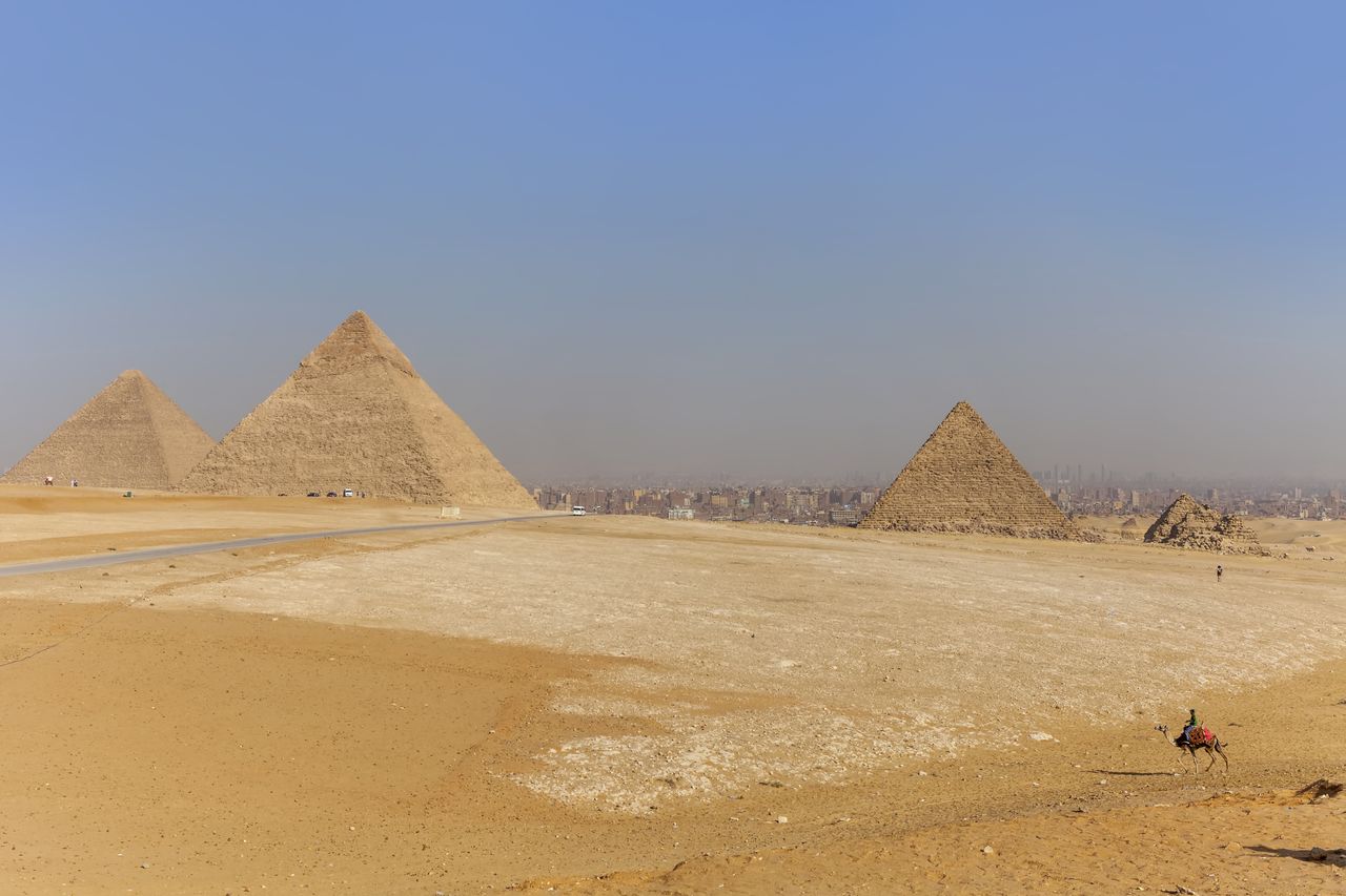 Remarkable discovery in Egypt. It is near the pyramids in Giza.