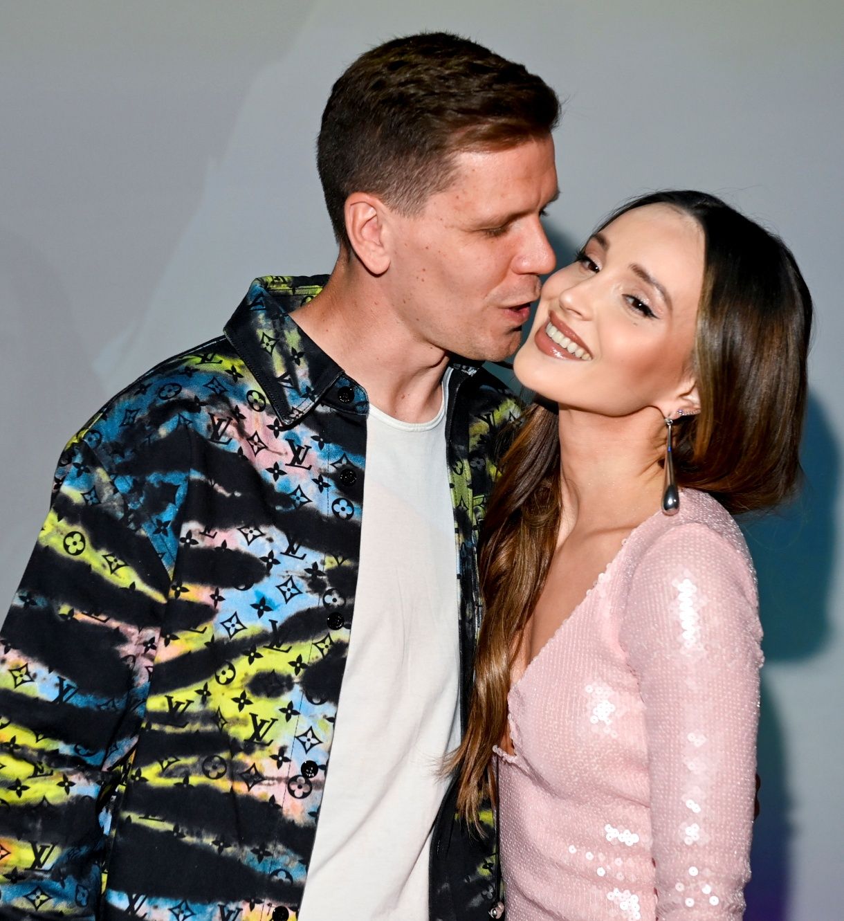 Marina Łuczenko i Wojciech Szczęsny w 2022 roku