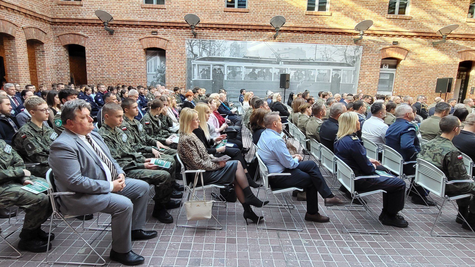Koncert Orkiestry Reprezentacyjnej Straży Granicznej w Muzeum AK w Krakowie w ramach obchodów 107. rocznicy odzyskania niepodległości. 14 listopada 2025 r.