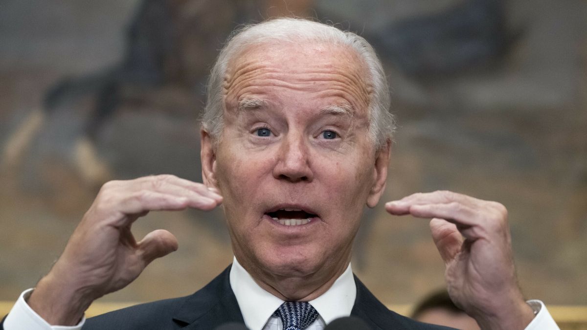 Temporary
President Joe Biden speaks about deficit reduction in the Roosevelt Room at the White House in Washington, Friday, Oct. 21, 2022. (AP Photo/J. Scott Applewhite)
J. Scott Applewhite