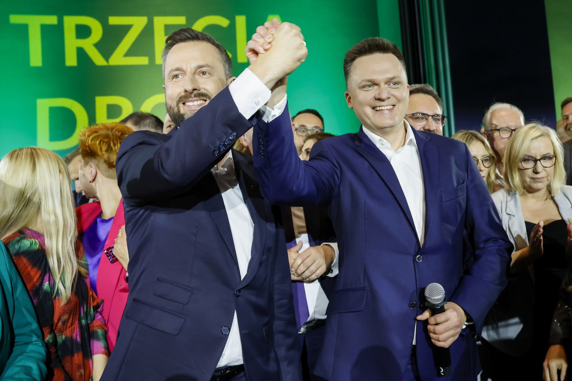 Wieczór wyborczy Koalicji Trzecia Droga
