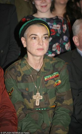 Policja znów szuka Sinead O'Connor! Groziła, że skoczy z mostu...