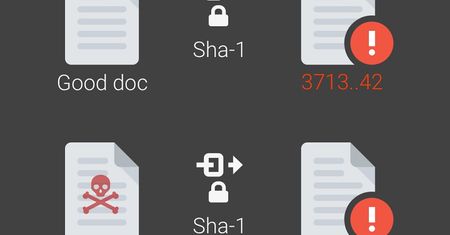 Pierwsza kolizja SHA-1 (z dowodem)