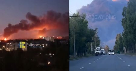 Rosja płonie. Ukraińskie drony zaatakowały rafinerię i lotnisko