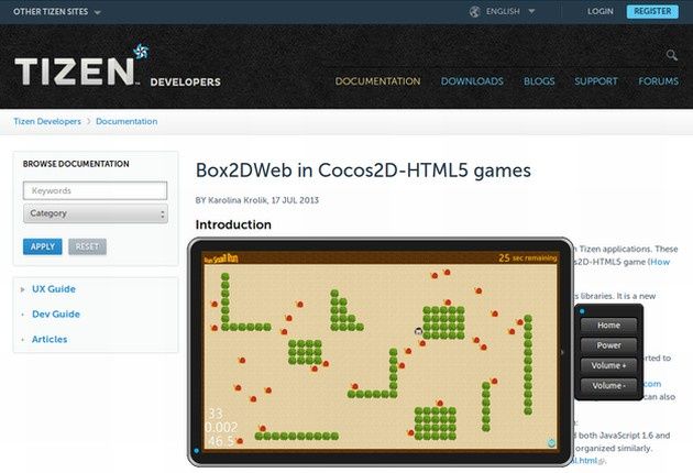 Tizen system tworzenie aplikacji konkurs